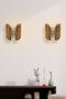Opviq Tulip Sconce Lámpara de pared Nogal